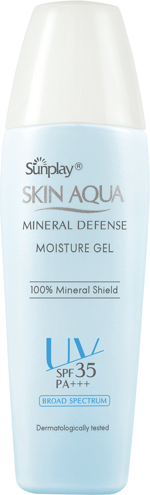 Gel chống nắng vật lý bảo vệ da dưỡng ẩm SPF35, PA+++